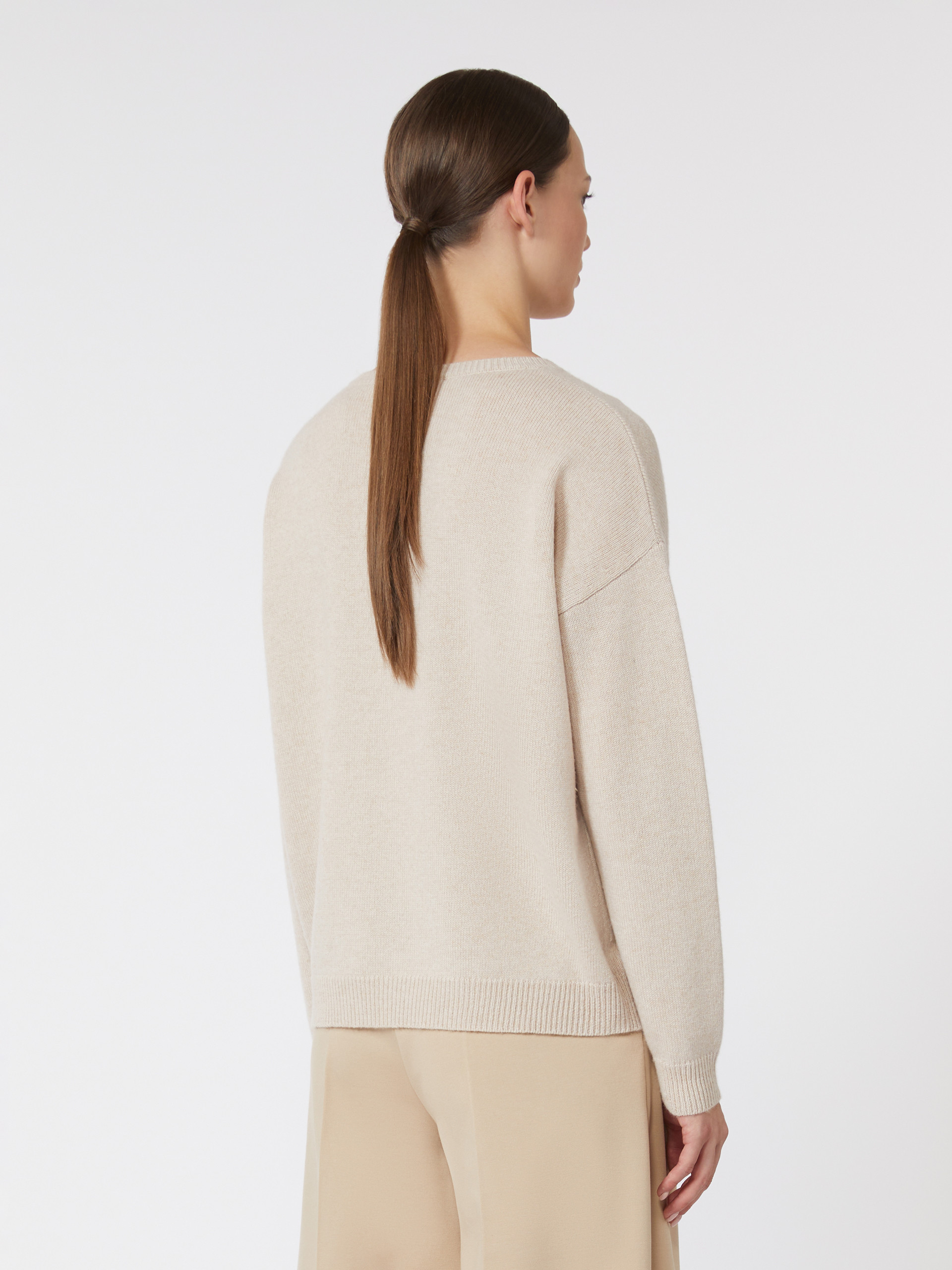 Oversize-Pullover aus Wolle und Kaschmir - ALBINO - Max Mara - 3