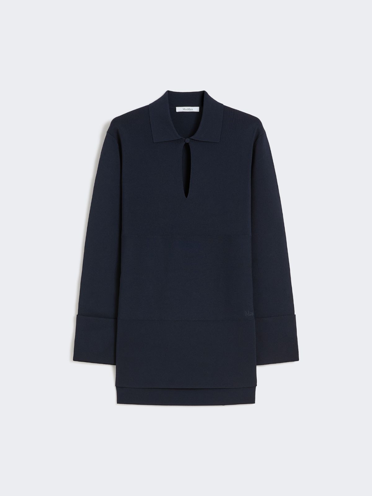 Maglia in filato di viscosa crêpe - BLU MARINO - Max Mara - 6