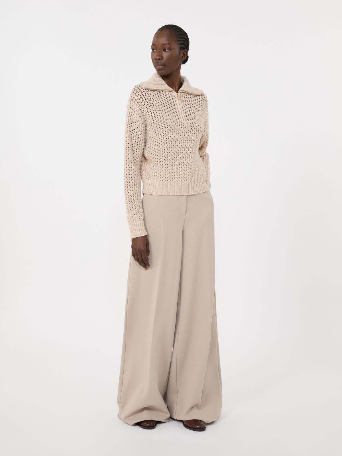 Wool, cashmere and lurex sweater - ALBINO - Max Mara