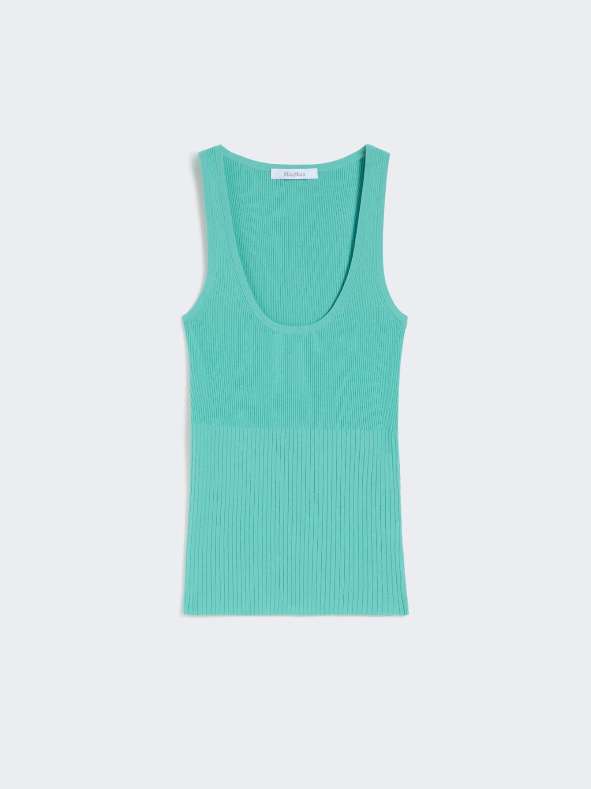 Haut en fil de viscose mélangée - EAU - Max Mara - 5