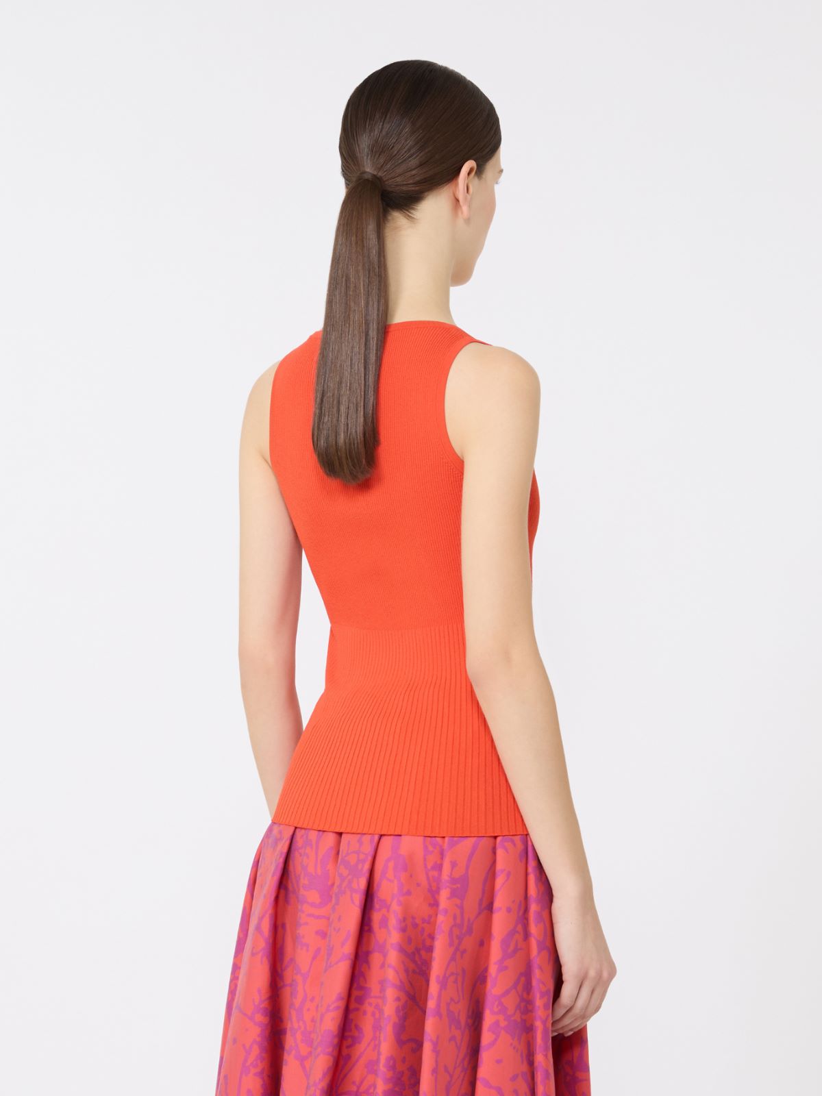 Top de hilado de mezcla de viscosa - CORAL - 3