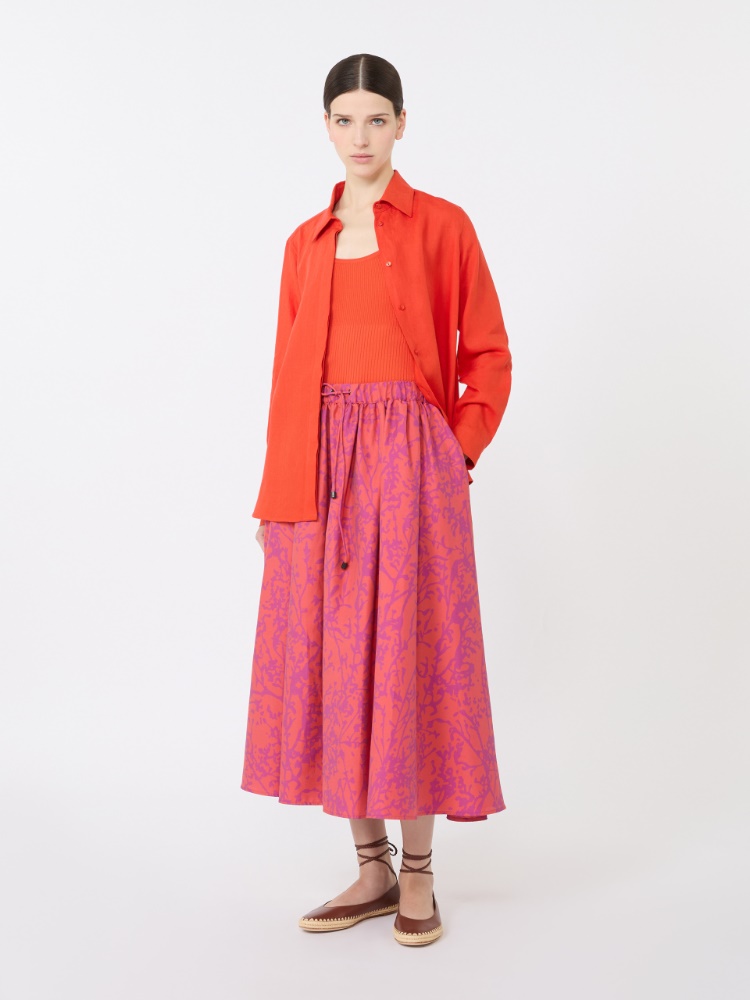 Top de hilado de mezcla de viscosa - CORAL