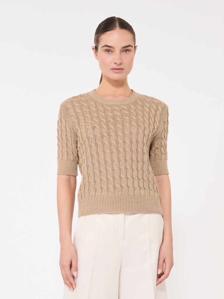 탈라모 린넨 스웨터 - DESERT - 2