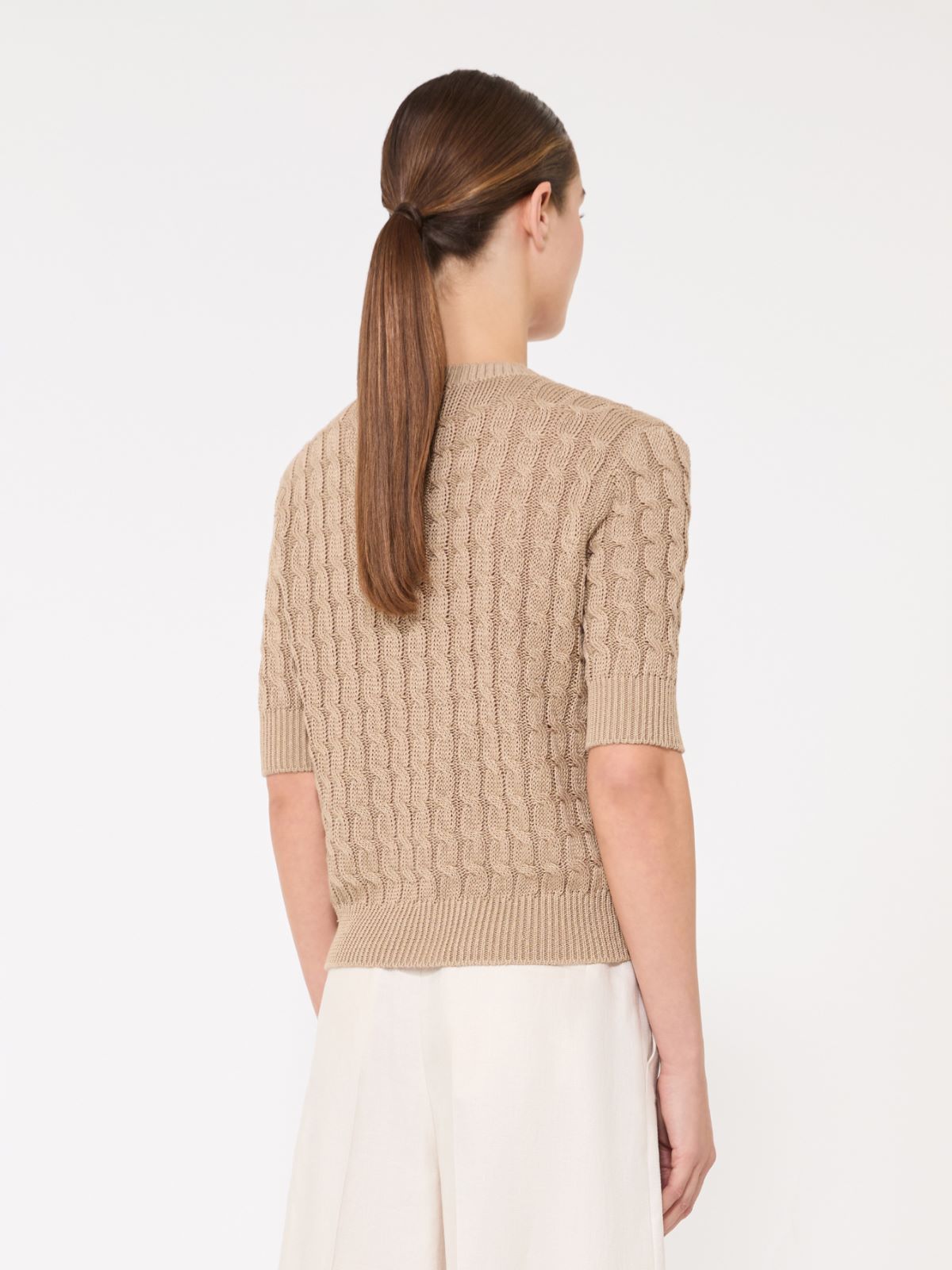 탈라모 린넨 스웨터 - DESERT - 3