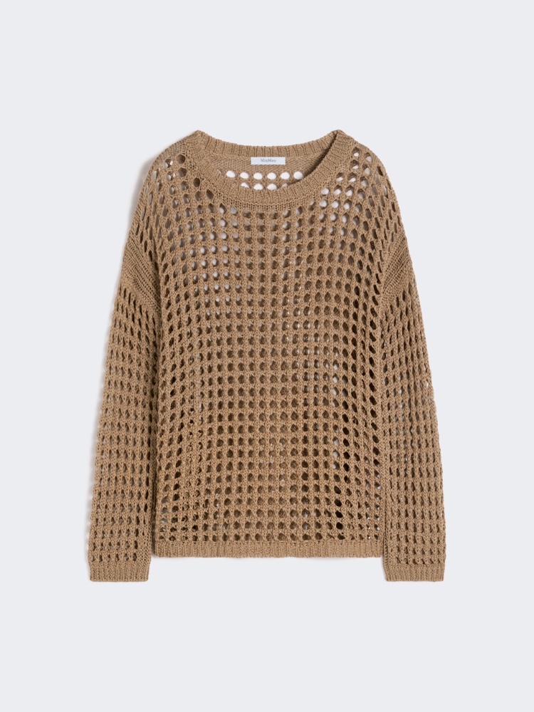 Maglia in cotone a rete - DESERTO - Max Mara - 5