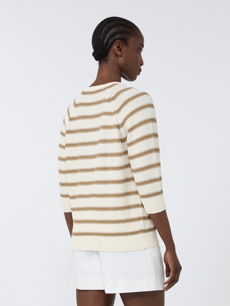 Pure cotton sweater - SILK - Max Mara - 3