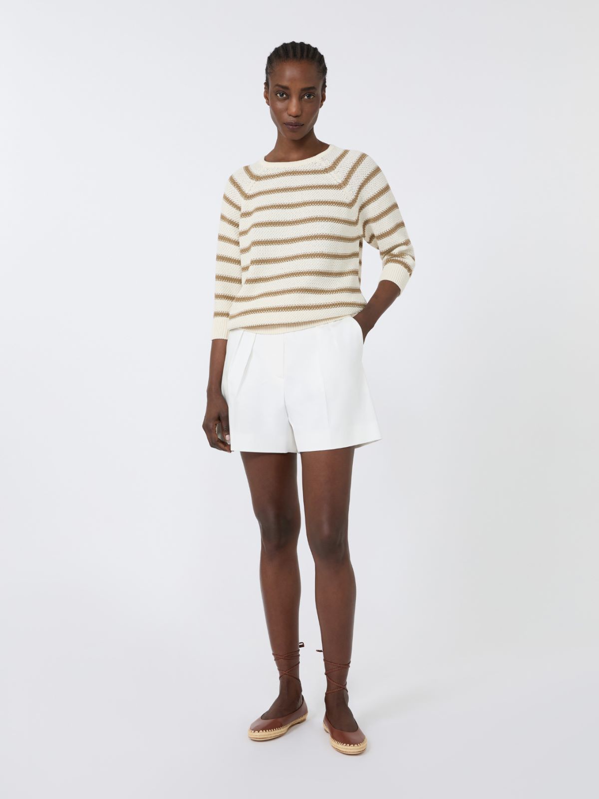 Pure cotton sweater - SILK - Max Mara