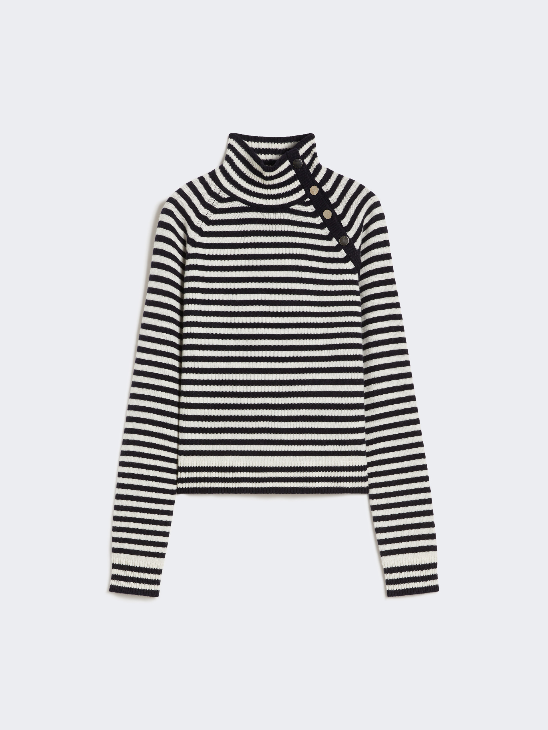 Rollkragenpullover aus glattgestricktem Kaschmir - ULTRAMARINE - Max Mara - 4