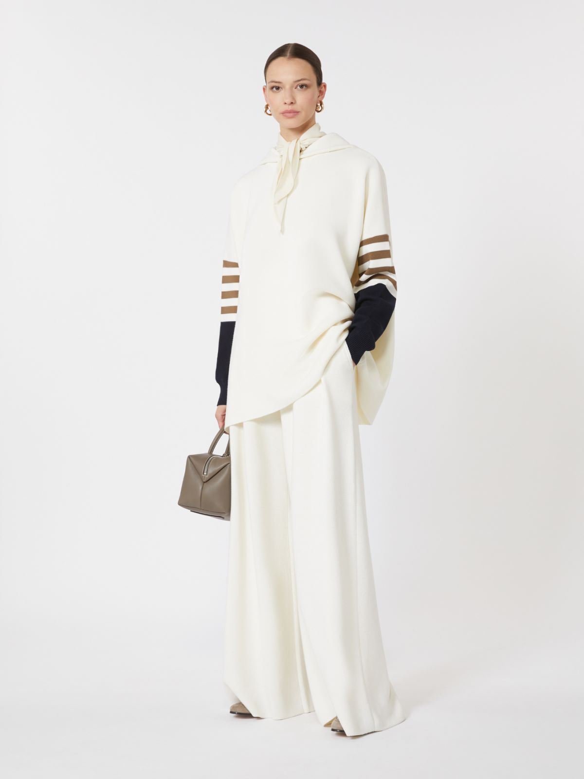 Wool-knit oversized jumper - IVORY - Max Mara - 5