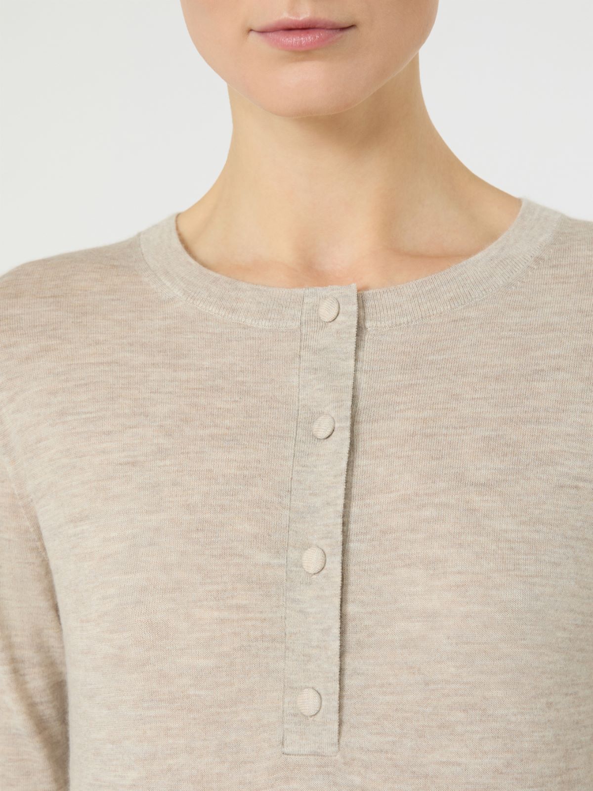 골로소 캐시미어 스웨터 - BEIGE - Max Mara - 5