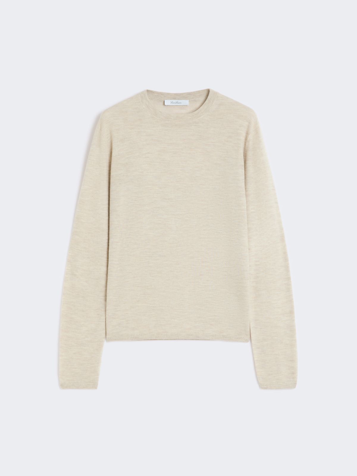 Cashmere yarn sweater - BEIGE - Max Mara - 4
