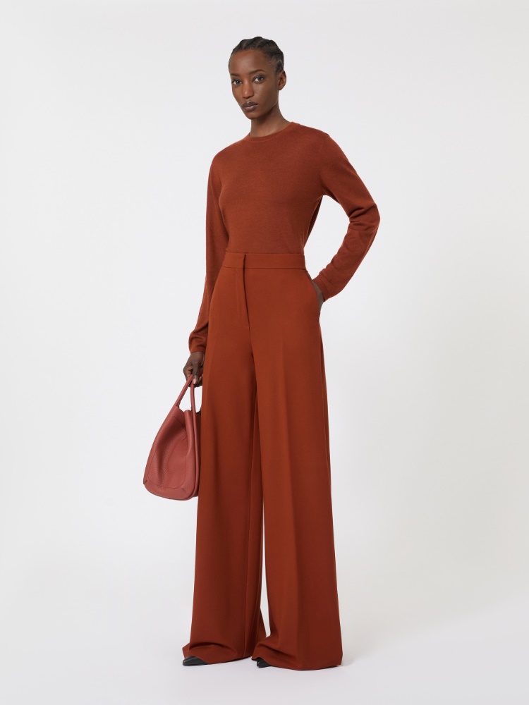 Cashmere yarn sweater - TERRA COTTA - Max Mara