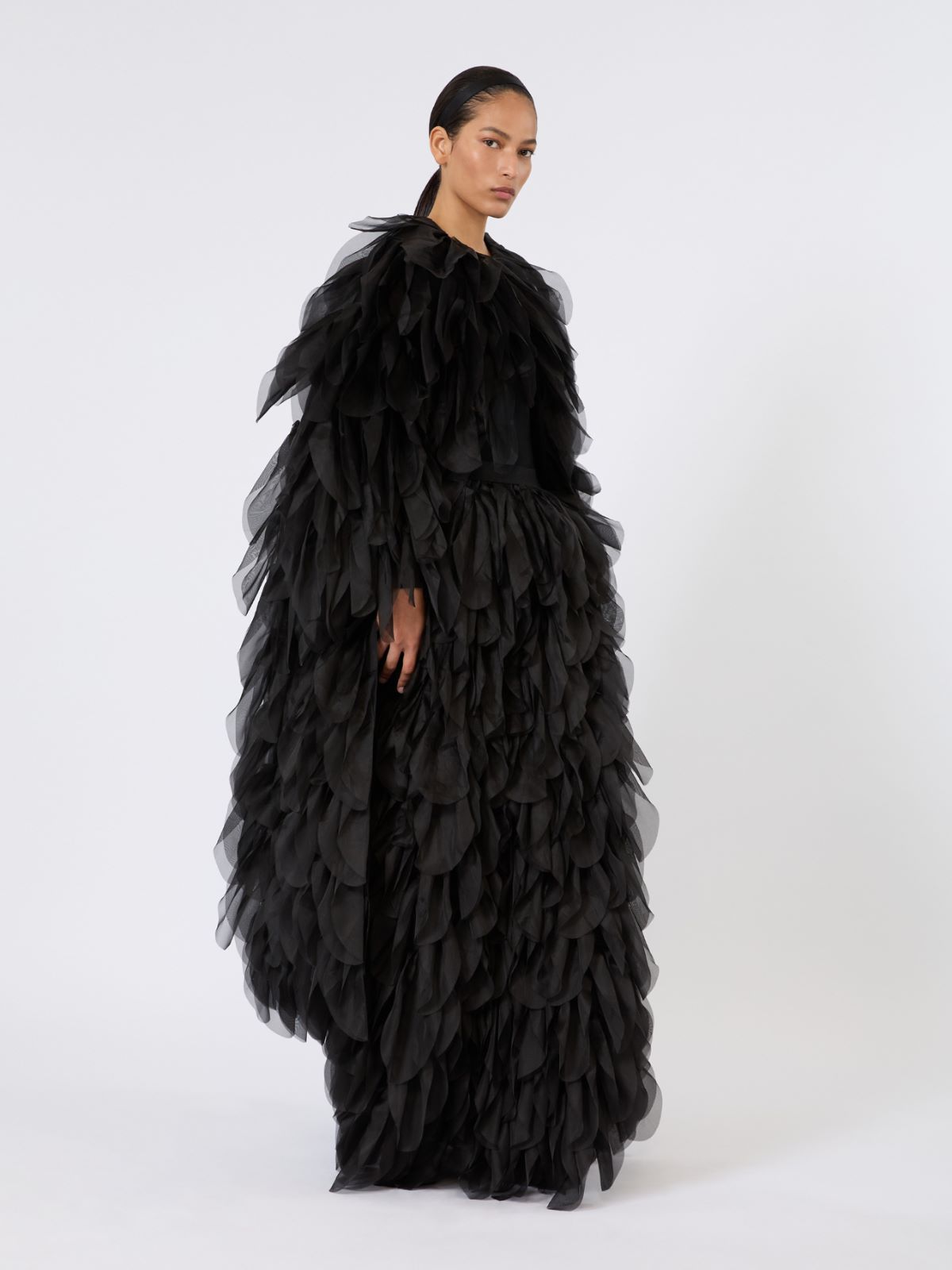 Stretch viscose jumper + BLACK - Max Mara