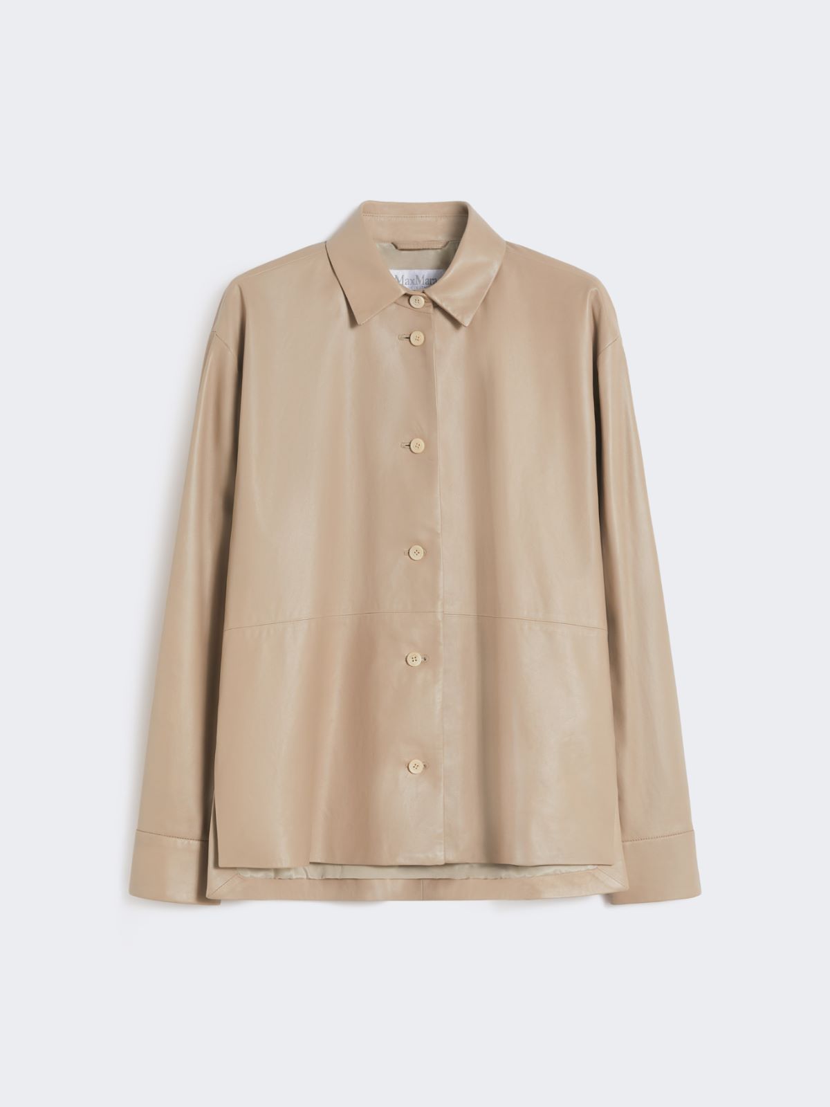 Nappa leather jacket - SAND - Max Mara - 9