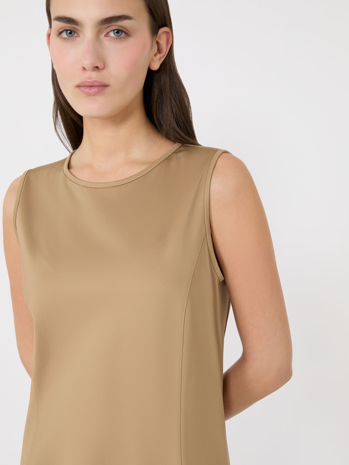 [アジェンツィーア] ビスコース ジャージー ドレス - DESERT - 4