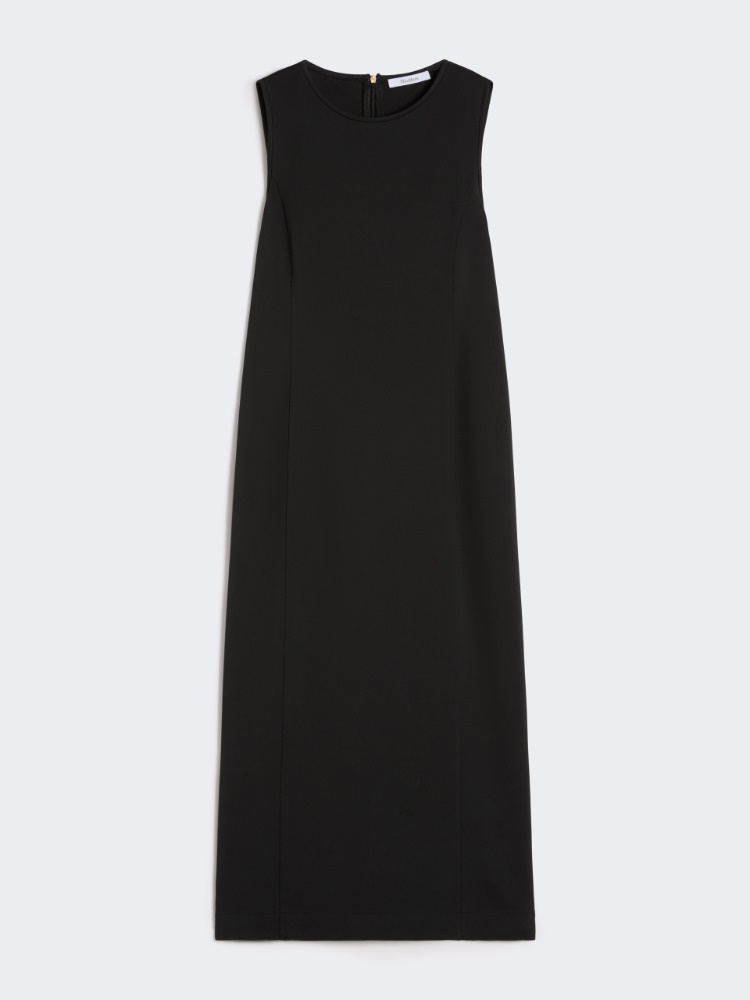 Viscose jersey dress - BLACK - Max Mara