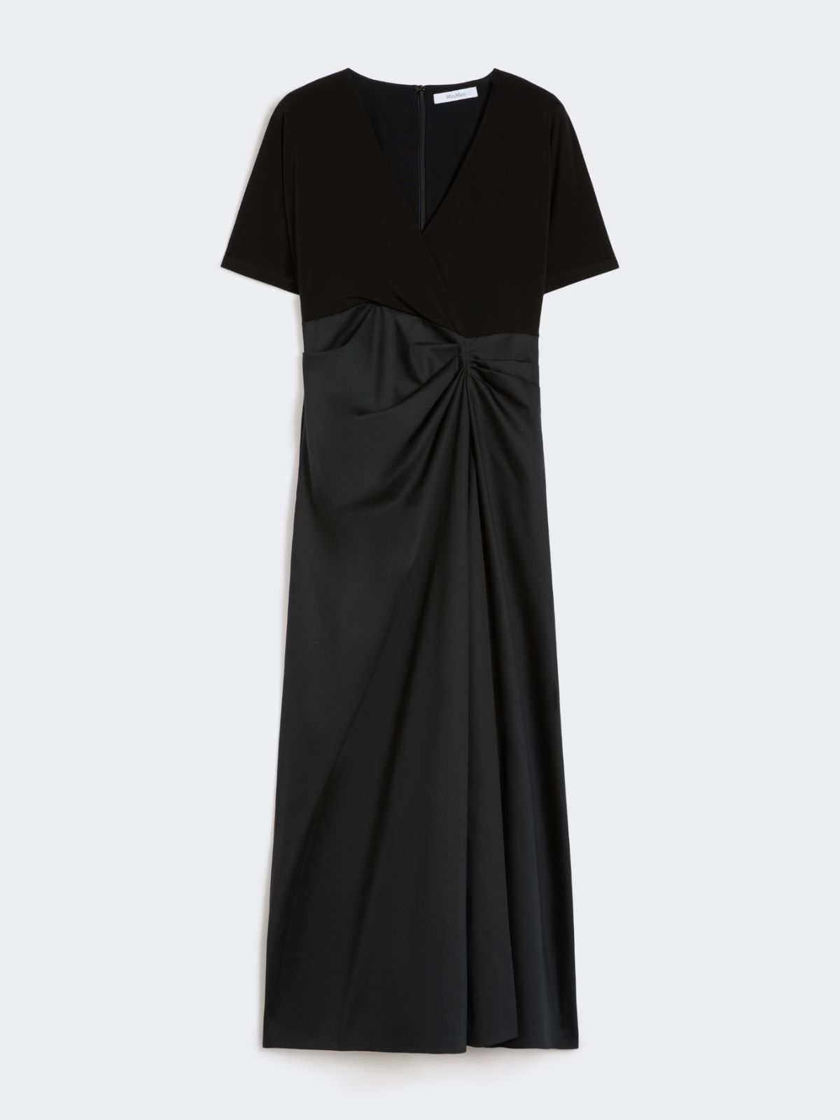 Stretch viscose jersey dress - BLACK - Max Mara - 9