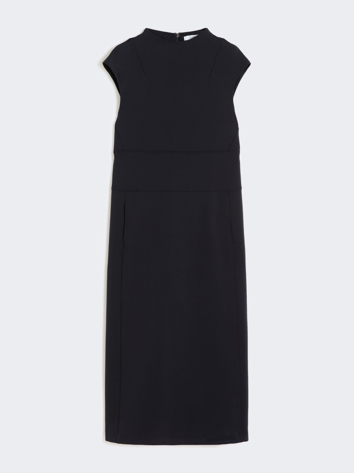 Scuba jersey sheath dress - ULTRAMARINE - Max Mara - 5