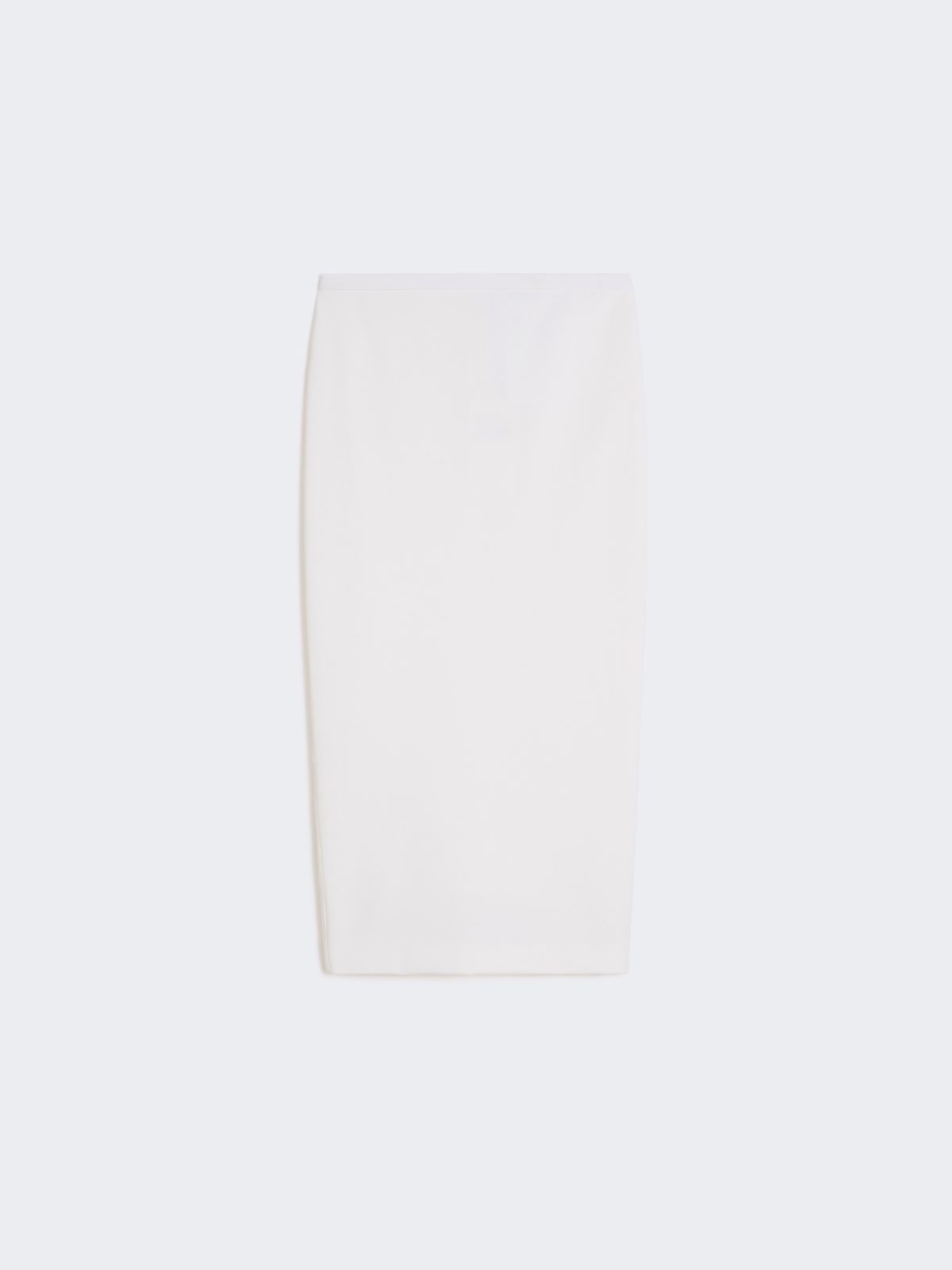 Technical jersey pencil skirt - OPTICAL WHITE - Max Mara - 9