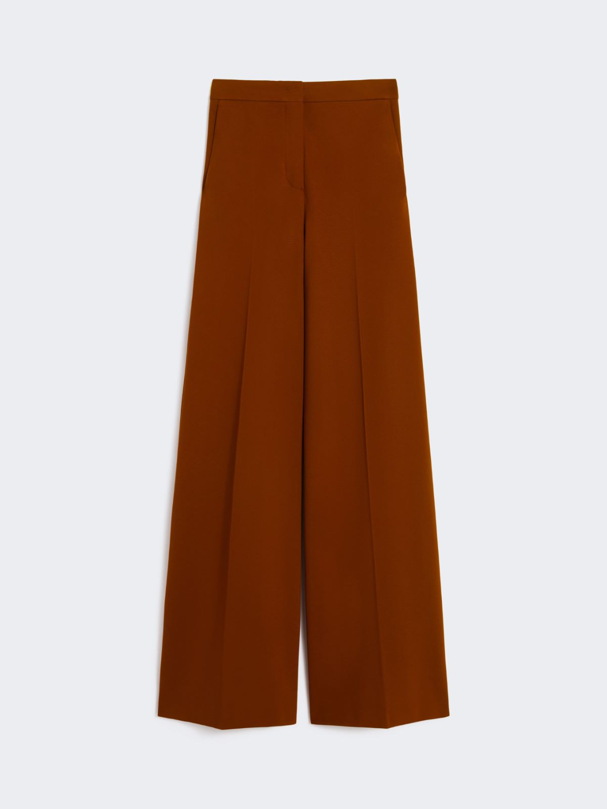 Compact jersey trousers - TERRA COTTA - Max Mara - 5
