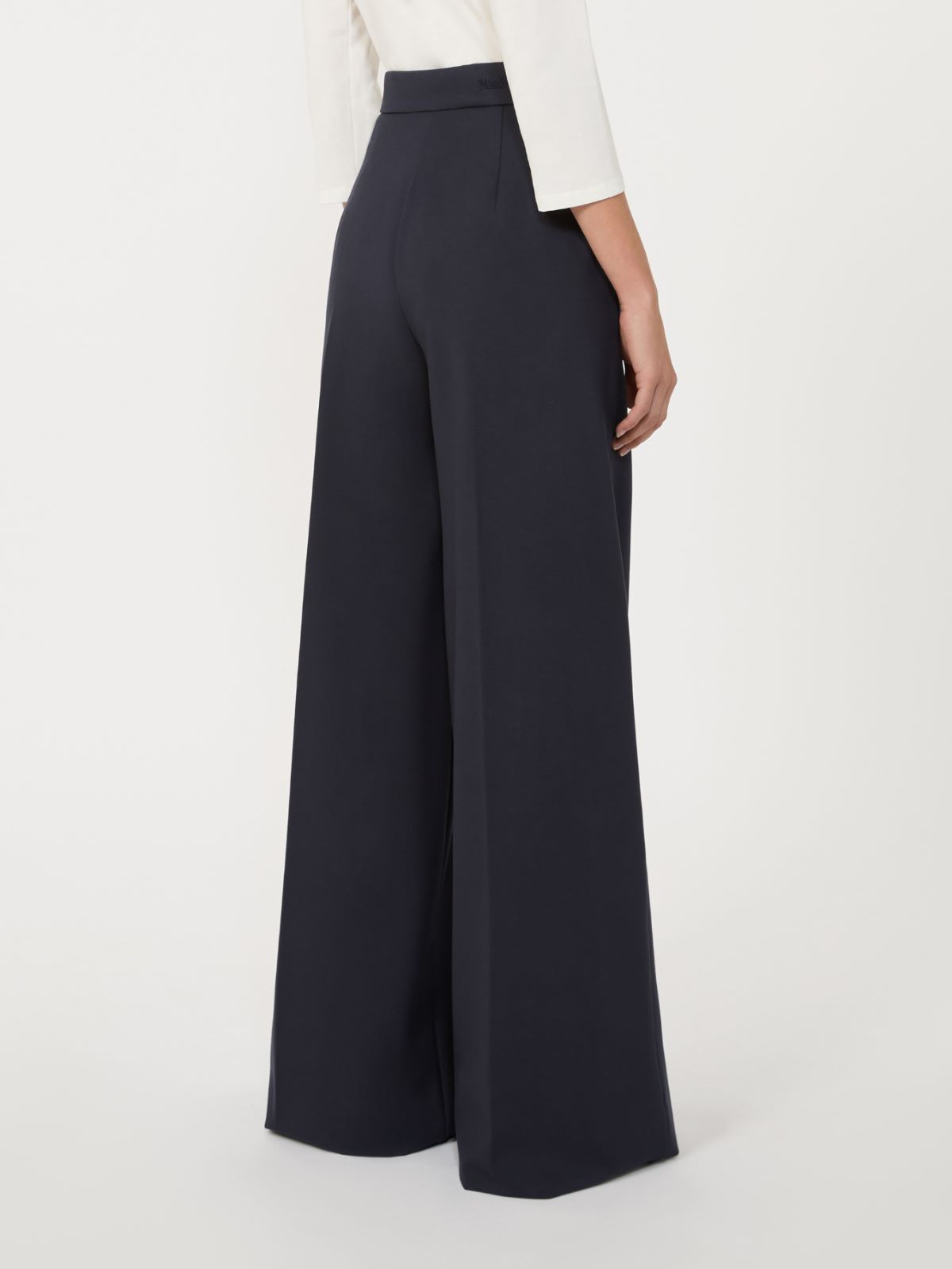 Compact jersey trousers - ULTRAMARINE - Max Mara - 6