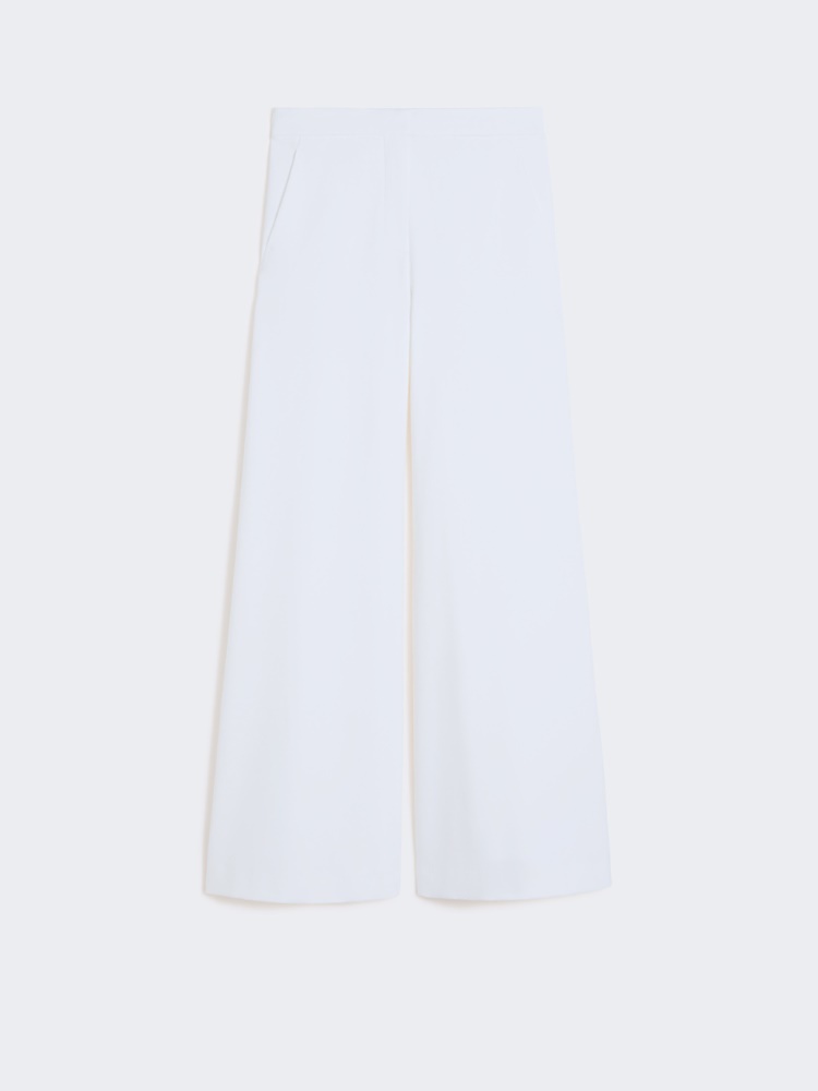Technical jersey trousers - OPTICAL WHITE - Max Mara - 5