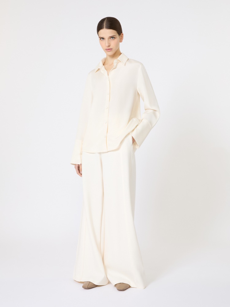 Scuba jersey trousers - IVORY - Max Mara
