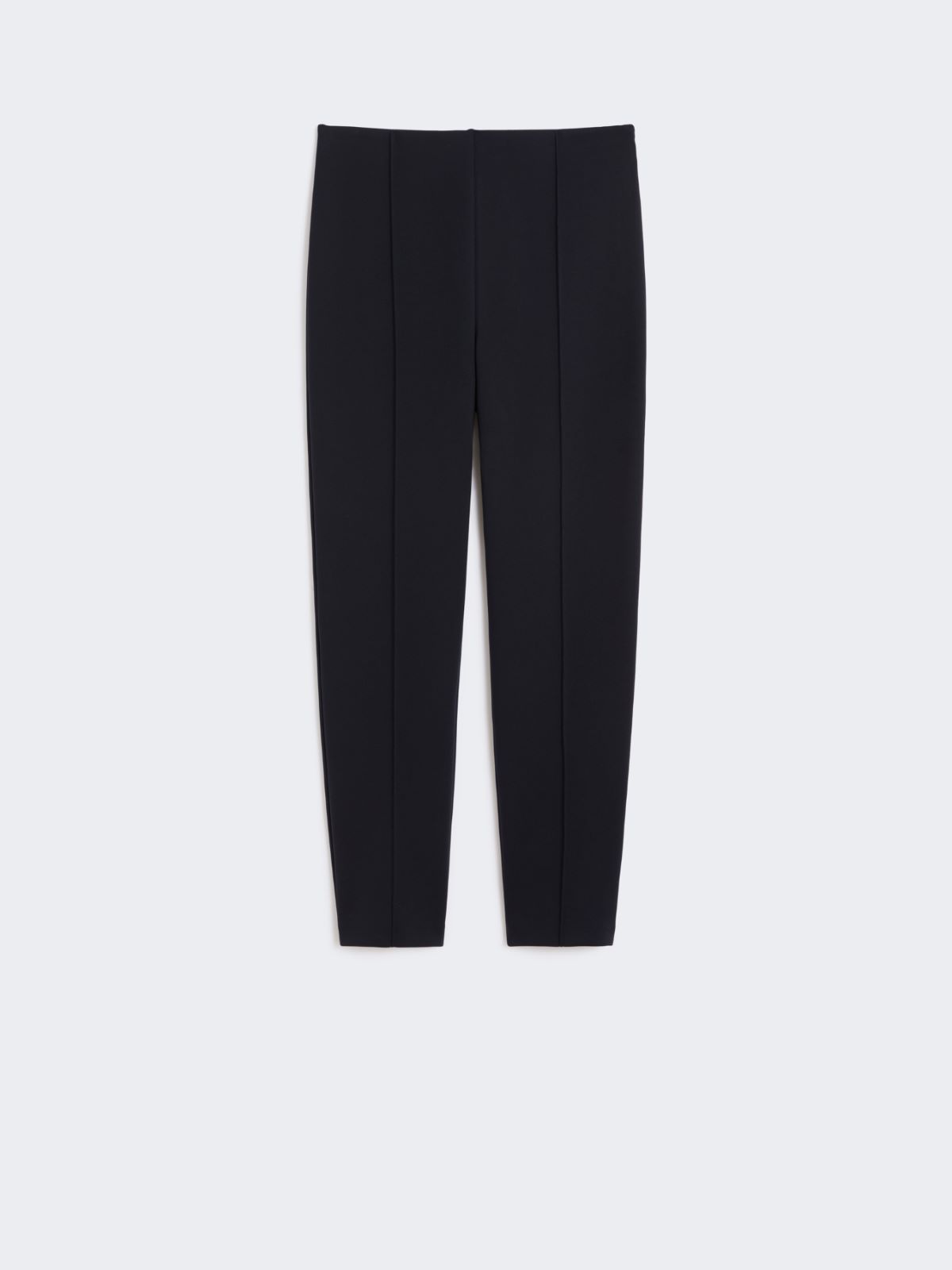 Scuba jersey cigarette trousers - ULTRAMARINE - Max Mara - 8
