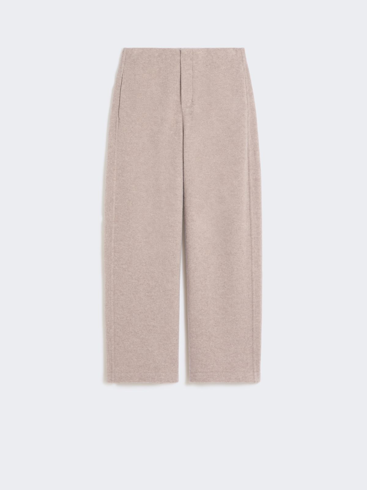 Cashmere and wool fleece trousers - BEIGE - Max Mara - 5