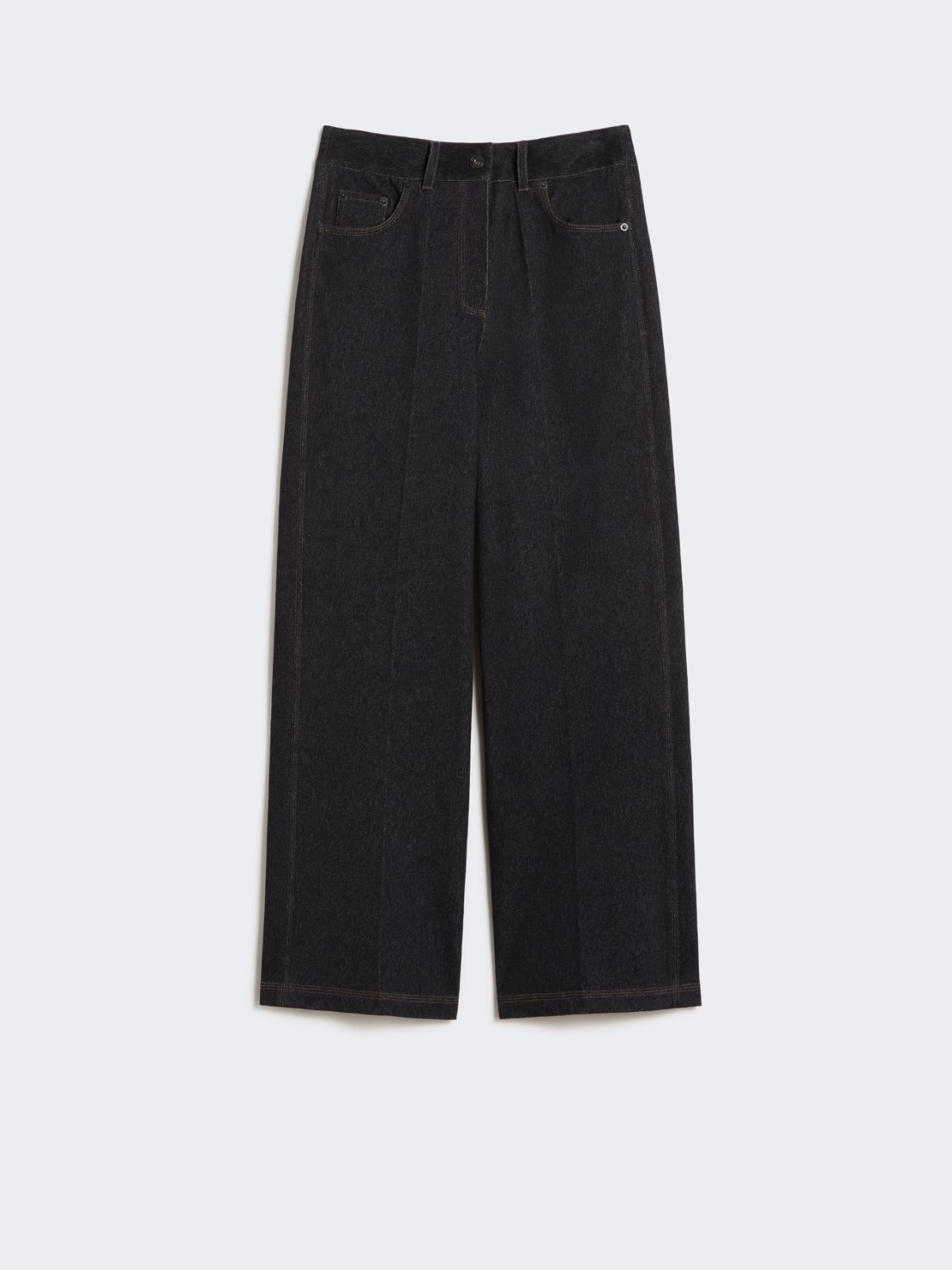 Denim-effect jersey trousers - ULTRAMARINE - Max Mara - 9