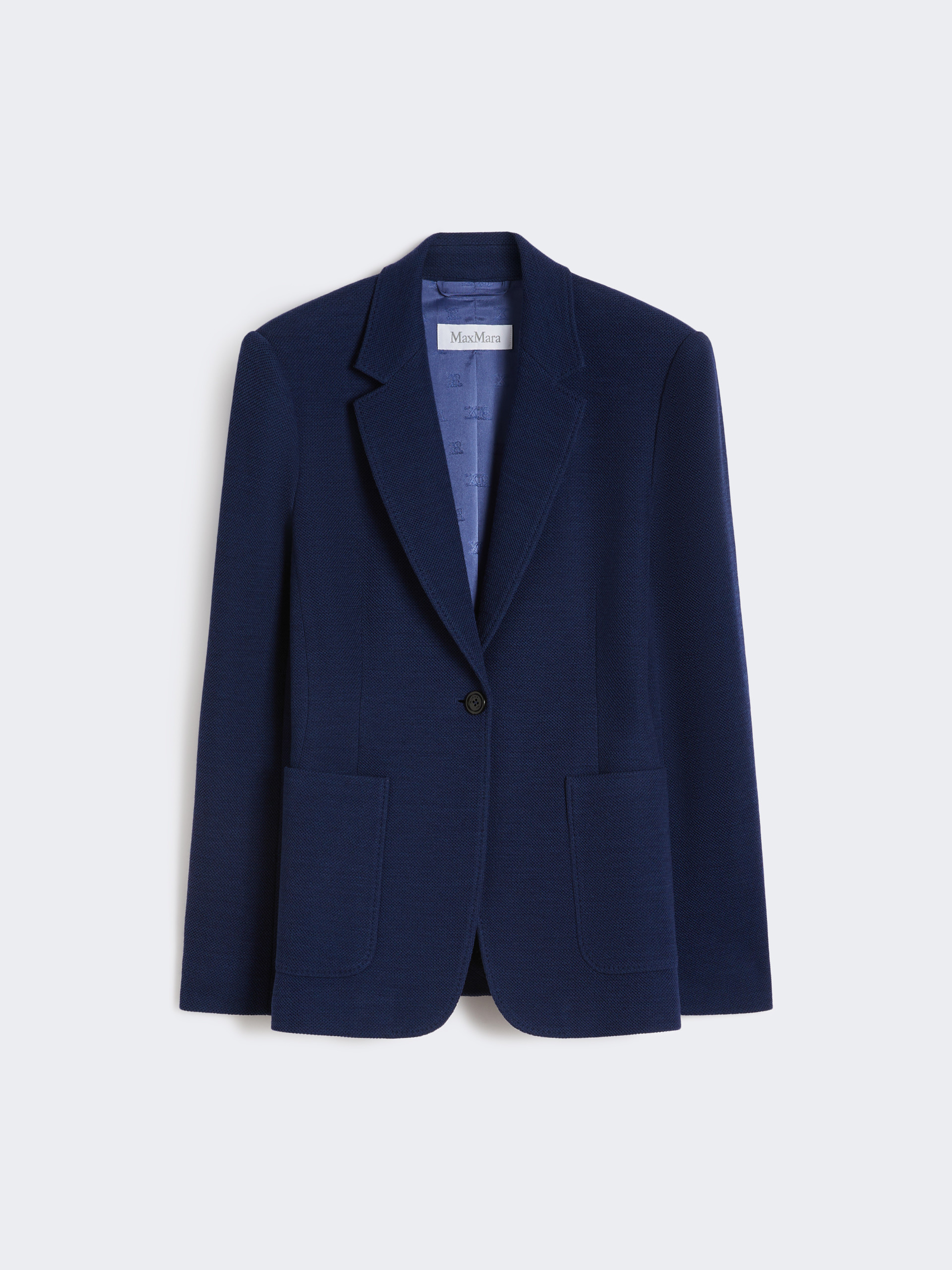 Einreihiger Blazer aus Jersey-Piqué - CHINABLAU - Max Mara - 5