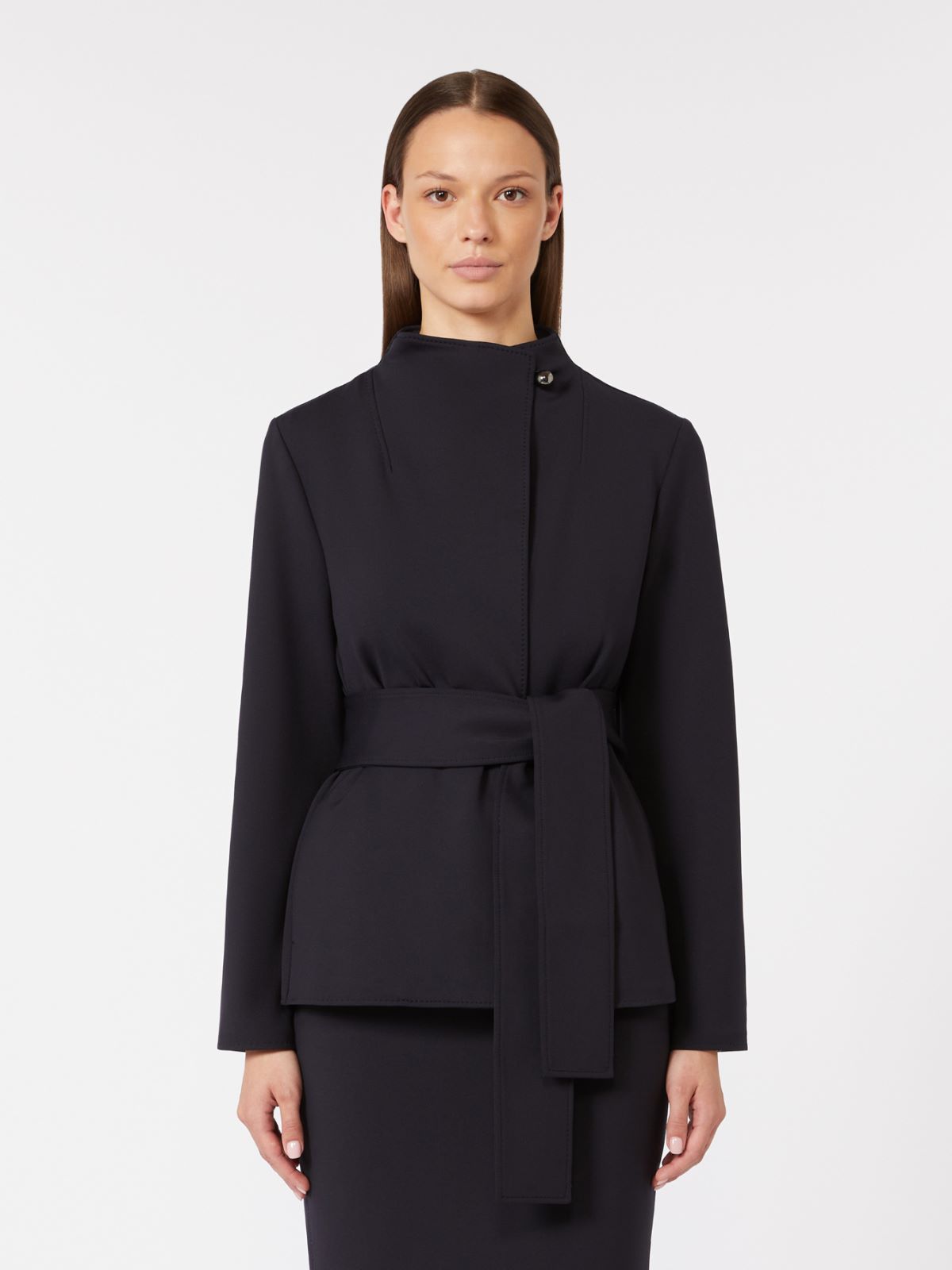 Scuba jersey jacket - ULTRAMARINE - Max Mara - 6