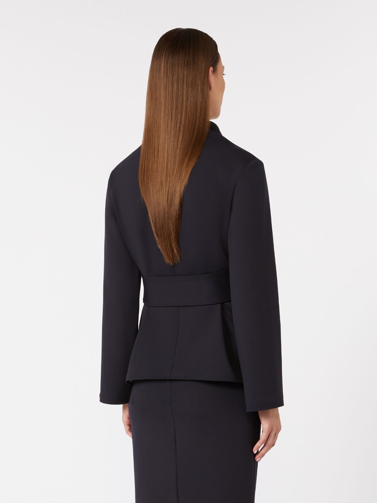 Scuba jersey jacket - ULTRAMARINE - Max Mara - 6