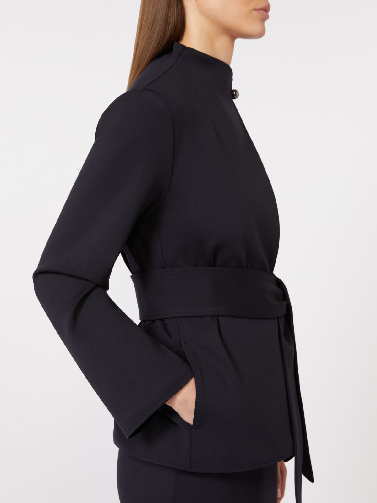 Scuba jersey jacket - ULTRAMARINE - Max Mara - 6