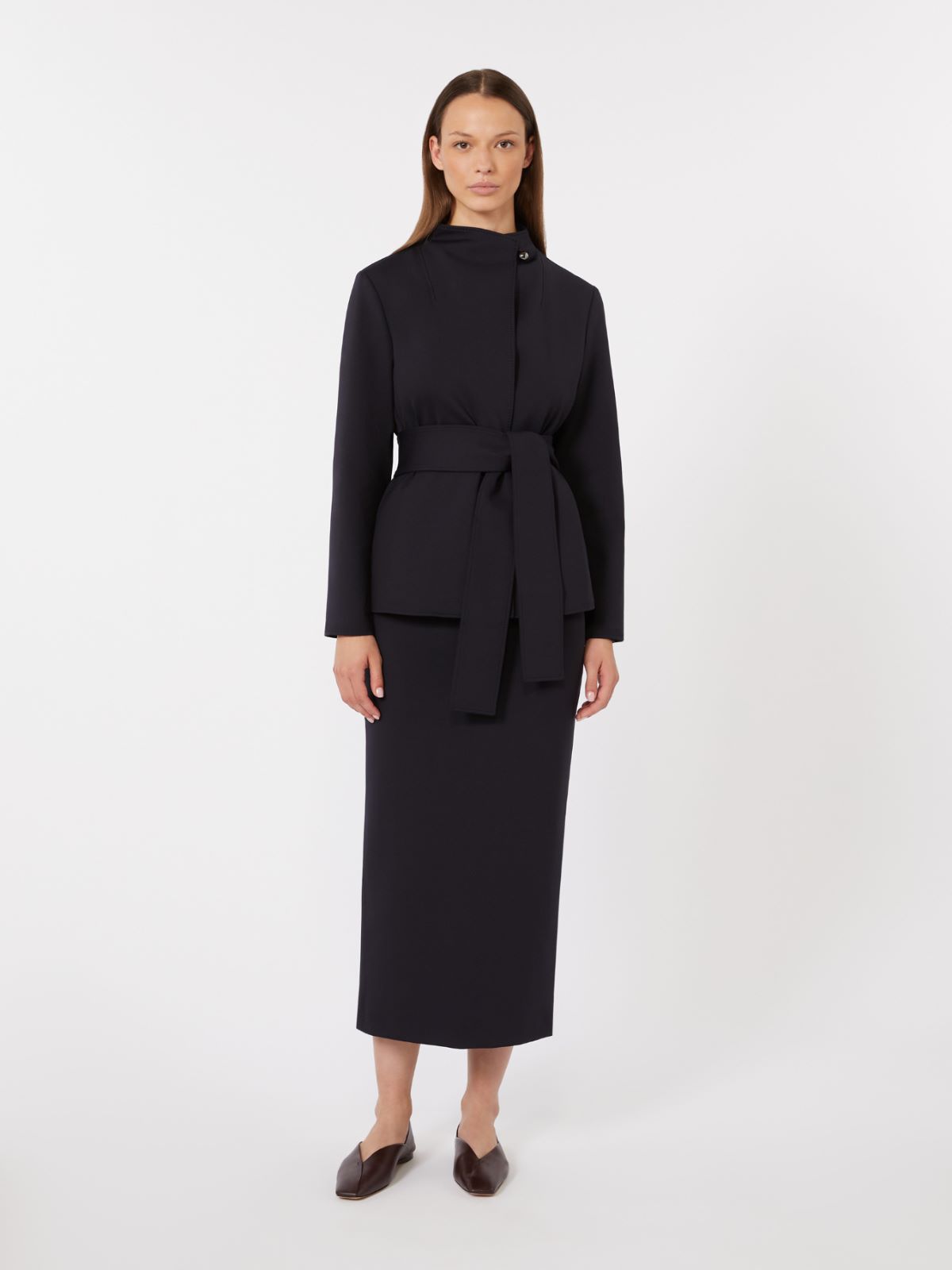 Scuba jersey jacket - ULTRAMARINE - Max Mara - 6