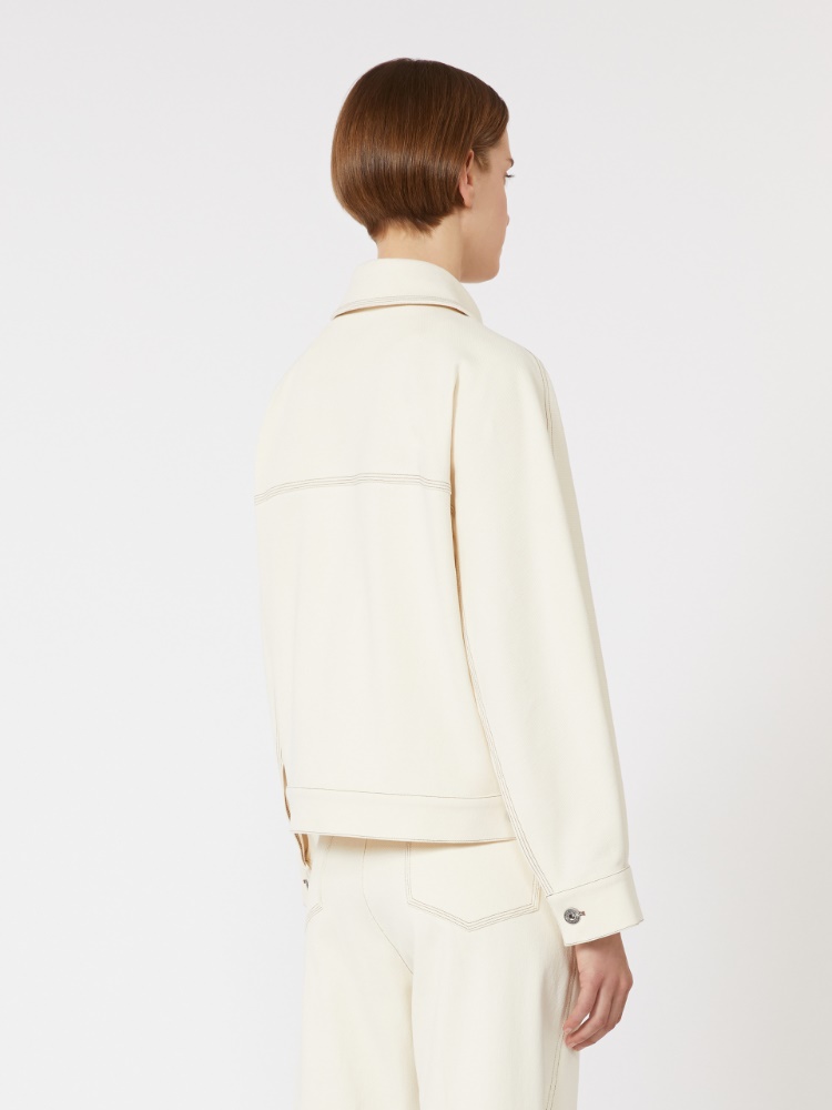 네트타레 데님 자켓 - IVORY - 3