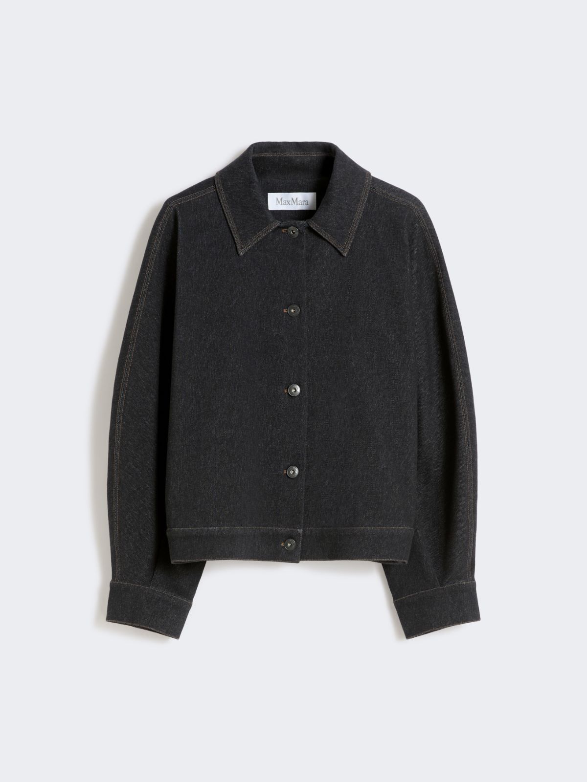 Giacca in jersey effetto denim