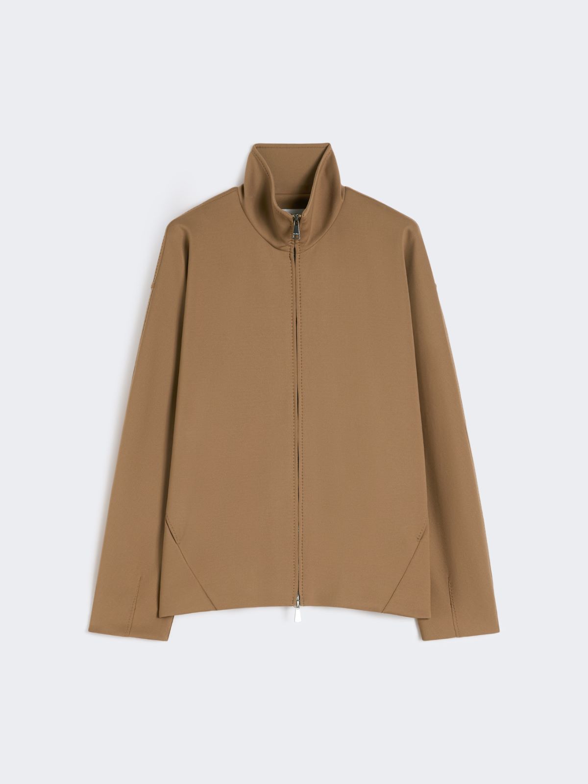 Soft scuba jersey jacket - BROWN - Max Mara - 8