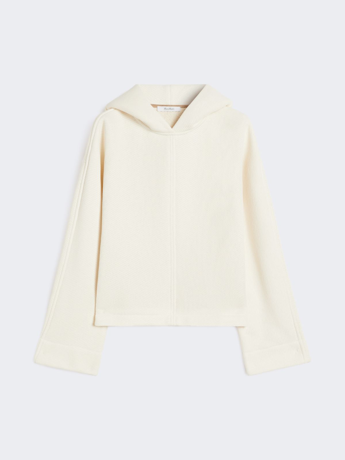 Cotton jersey sweatshirt - IVORY - Max Mara - 9