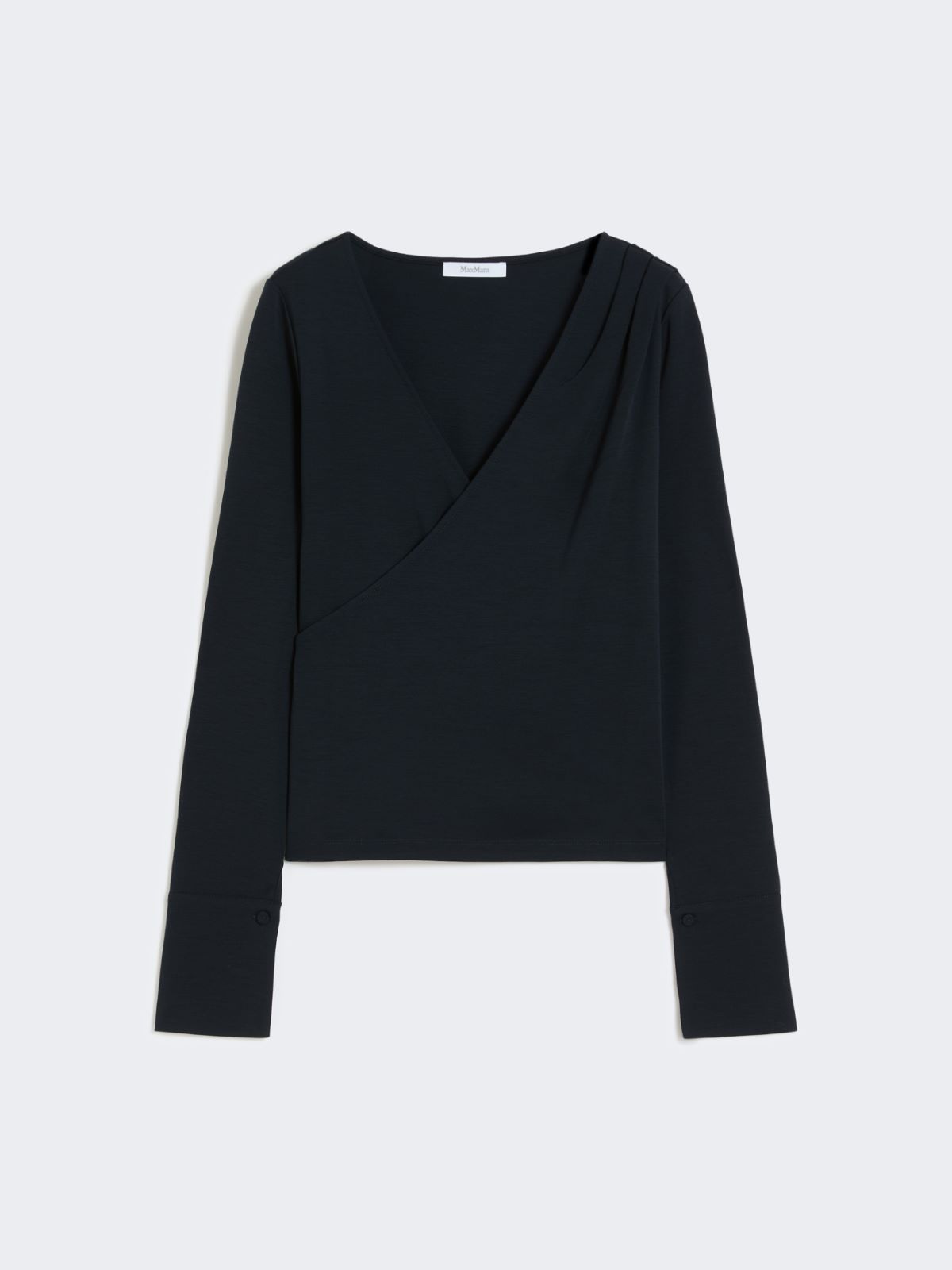 Wool jersey top - ULTRAMARINE - Max Mara - 10