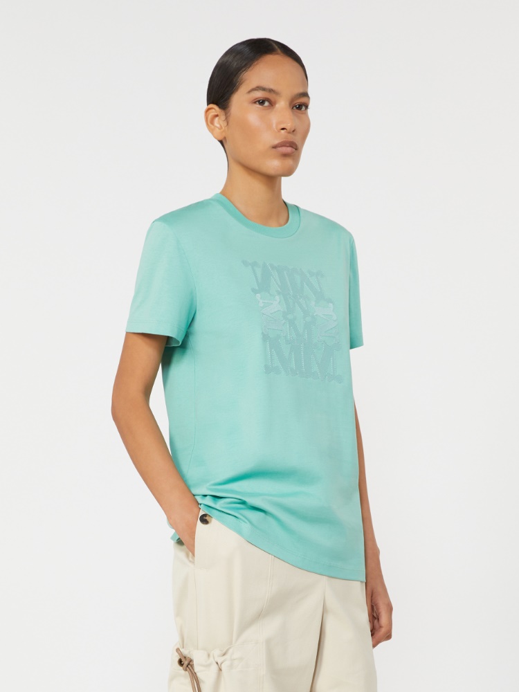 Camiseta de punto con logo - AGUA - Max Mara - 2