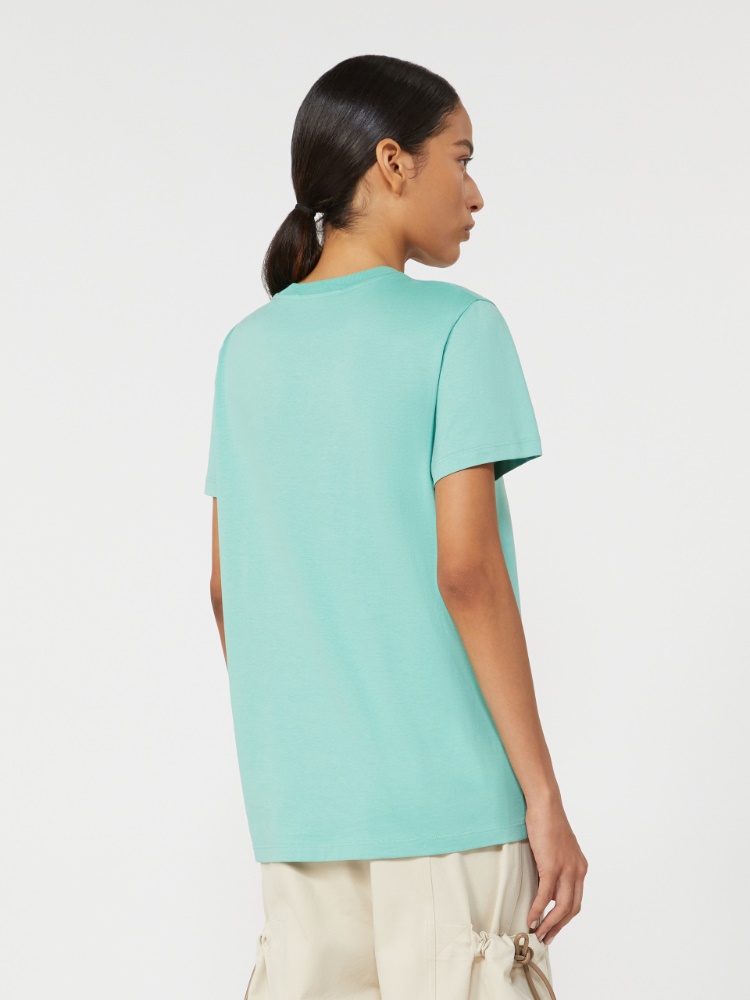 Camiseta de punto con logo - AGUA - Max Mara - 3