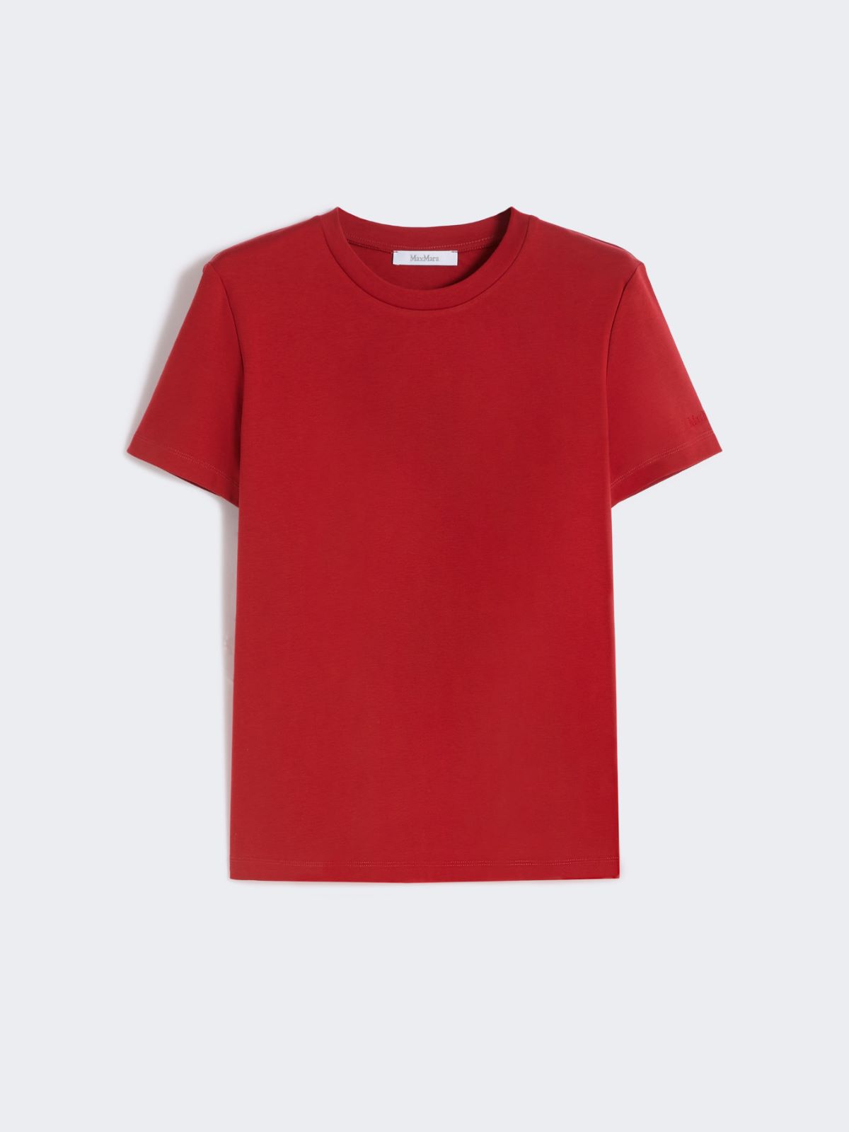 T-Shirt aus Baumwolle - ROT - Max Mara - 5