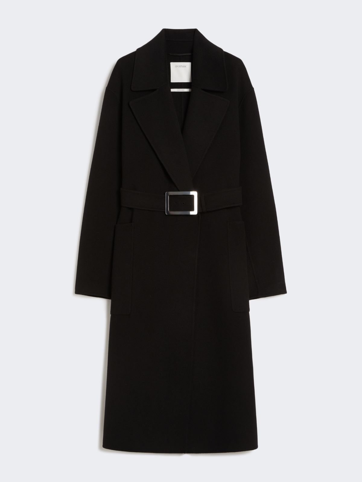Pure wool robe coat - BLACK - Max Mara - 9