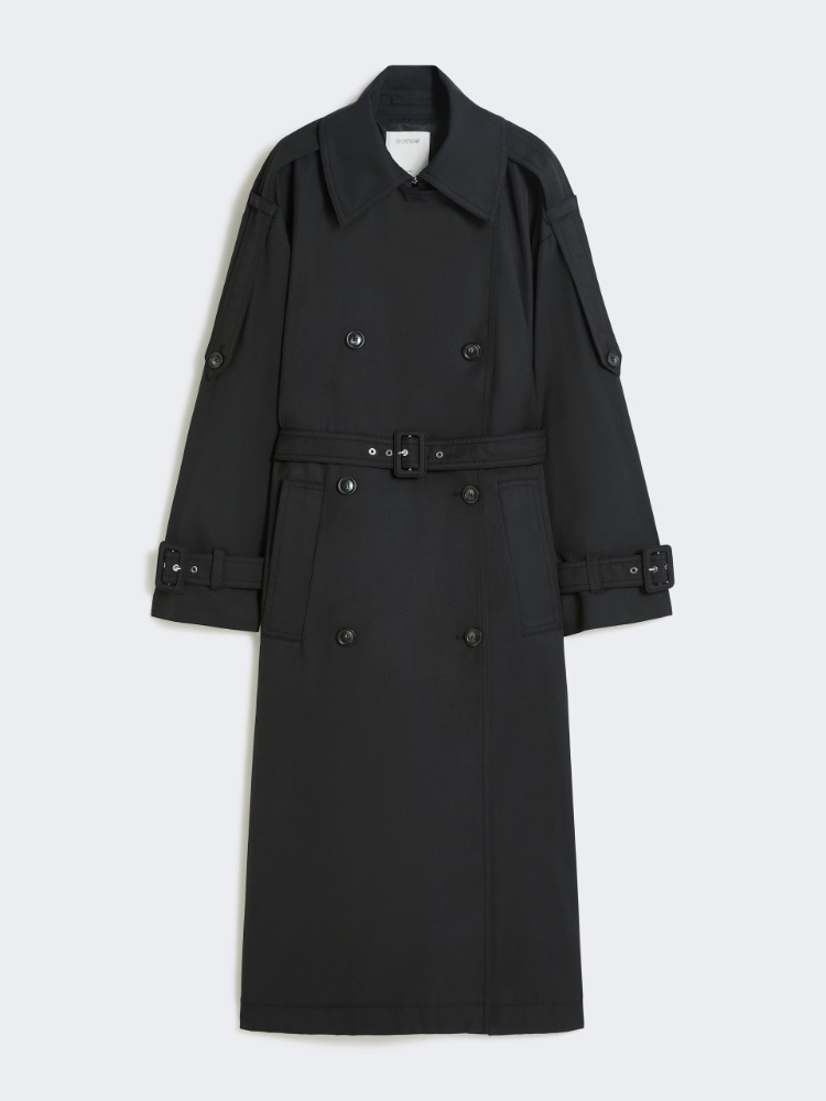 고쎄 발수 트렌치코트 - BLACK - Max Mara