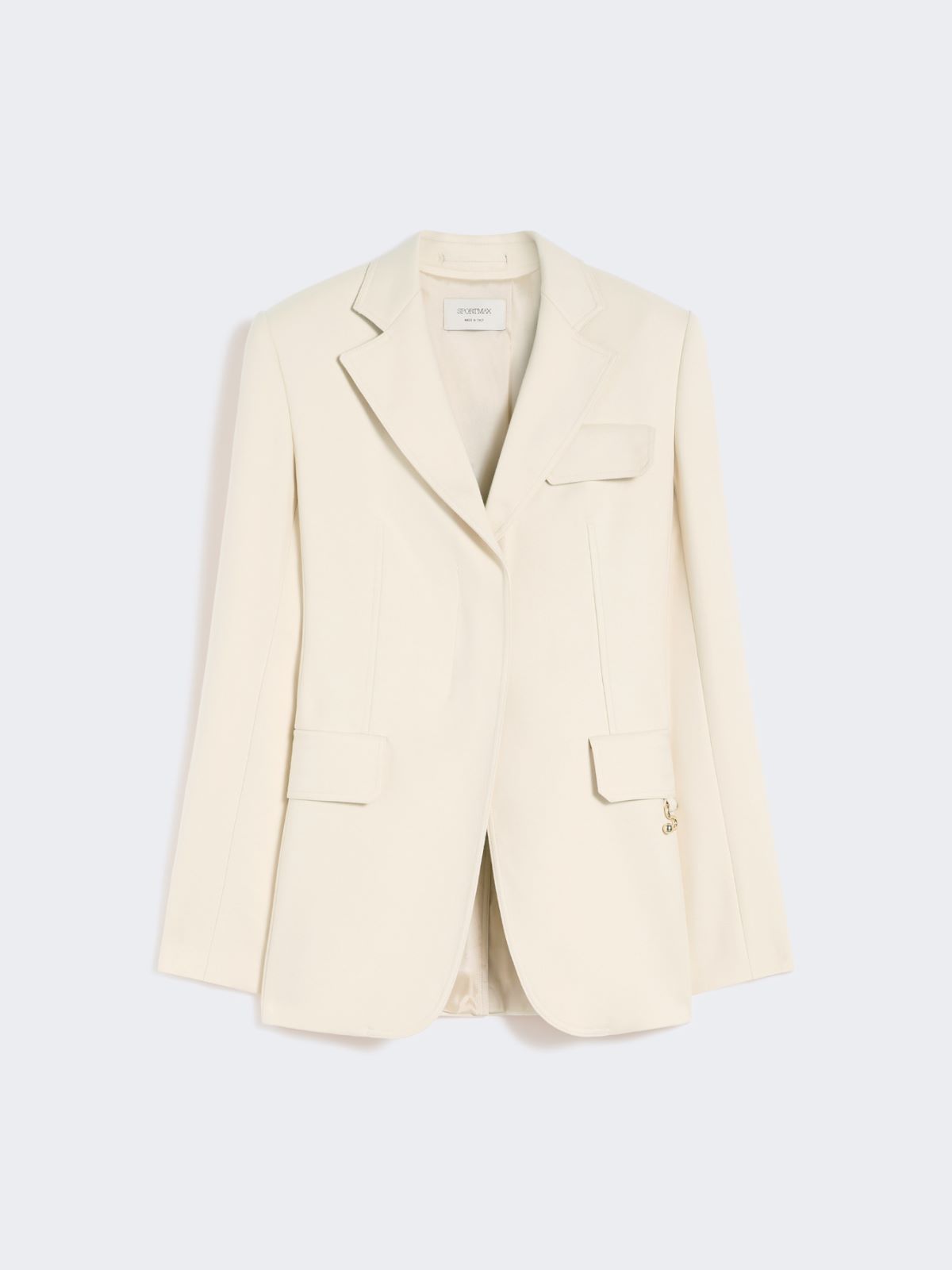 Gabardine blazer - VANILLA - Max Mara - 6