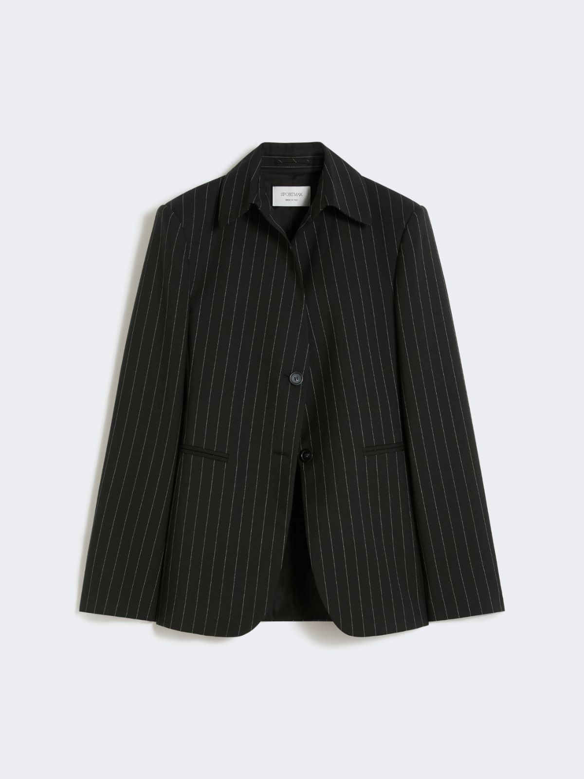 Slim-fit stretch gabardine blazer - BLACK - Max Mara - 5