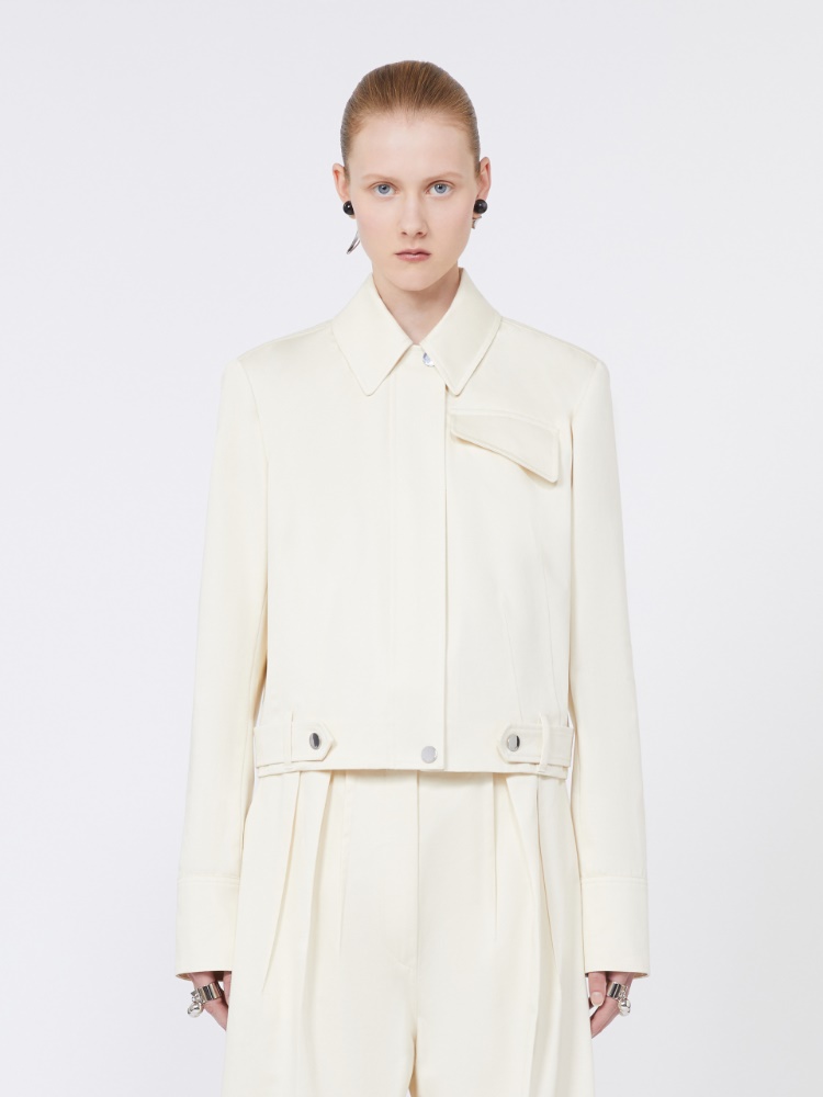 피난차 코튼 자켓 - VANILLA - 2