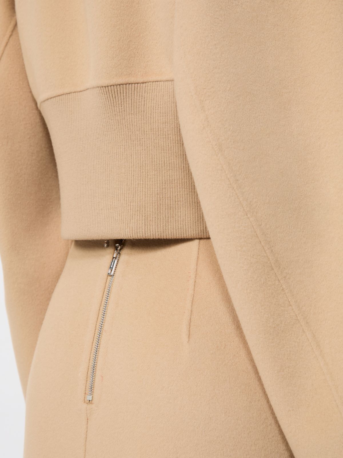 Short pure wool outerwear - CARAMEL - Max Mara - 11