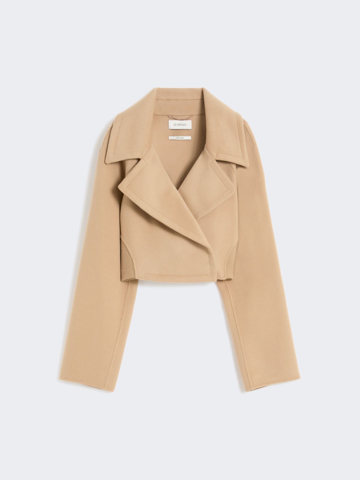 Short pure wool outerwear - CARAMEL - Max Mara - 11